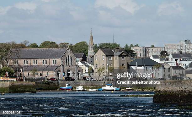 claddagh quay galway - claddagh stock pictures, royalty-free photos & images