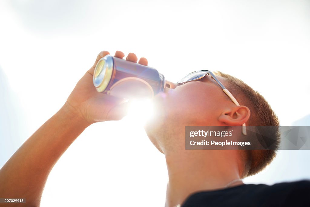 Nothing refreshes better than a cold beer