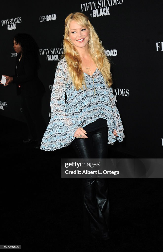 Premiere Of Open Roads Films' "Fifty Shades Of Black" - Arrivals