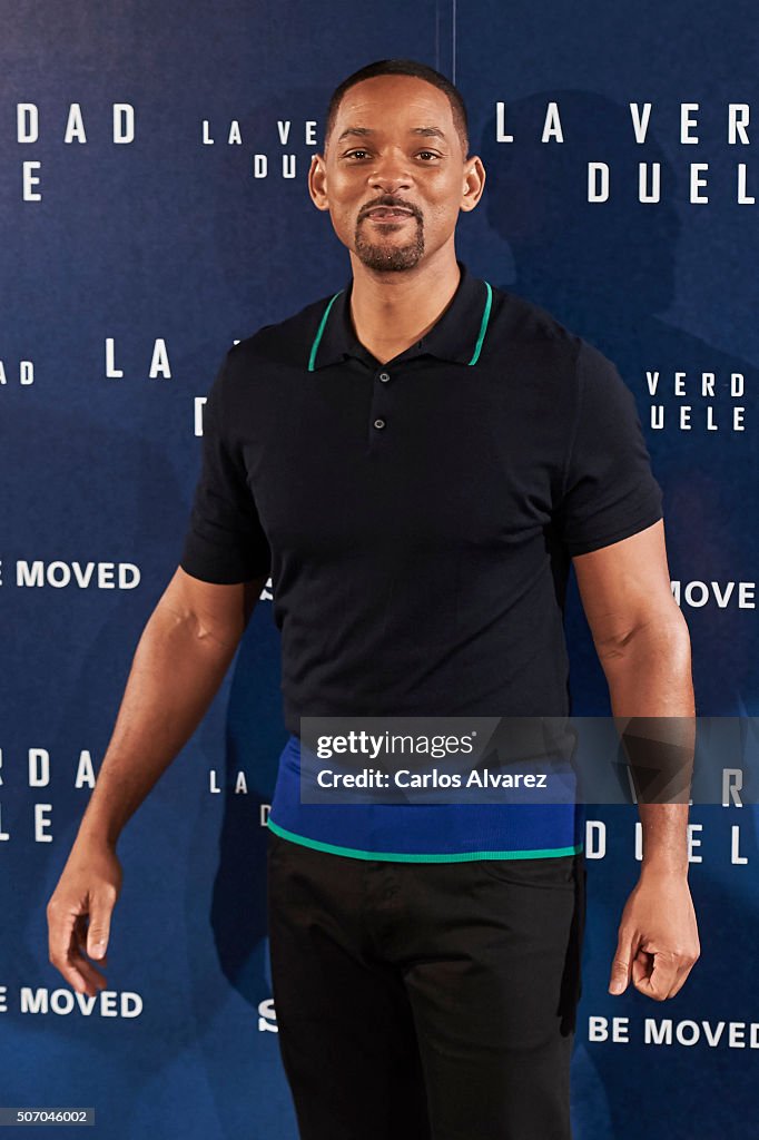 Will Smith Attends 'La Verdad Duele' Madrid Photocall