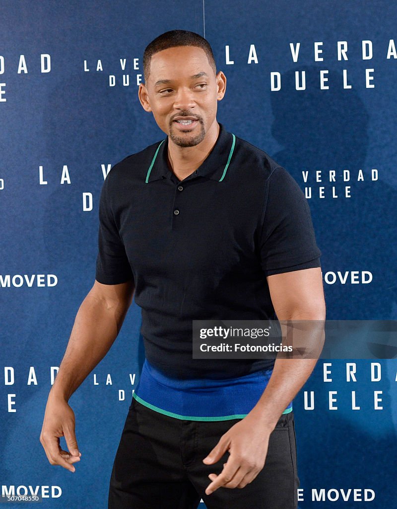 Will Smith Attends 'La Verdad Duele' Madrid Photocall