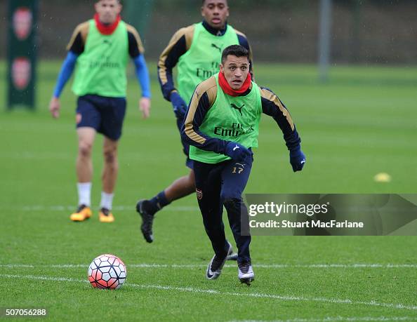 Arsenal Training Session Arsenal Training Session