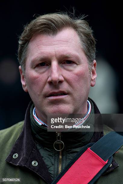 Defendant Terry Farr departs Southwark Crown Court on January 27, 2016 in London, England. Six brokers are facing charges of rigging Libor, a...