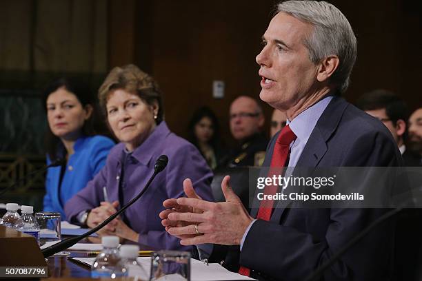 Sen. Kelly Ayotte , Sen. Jeanne Shaheen and Sen. Rob Portman testify about the impact of heroin and prescription drug abuse and deaths in their...