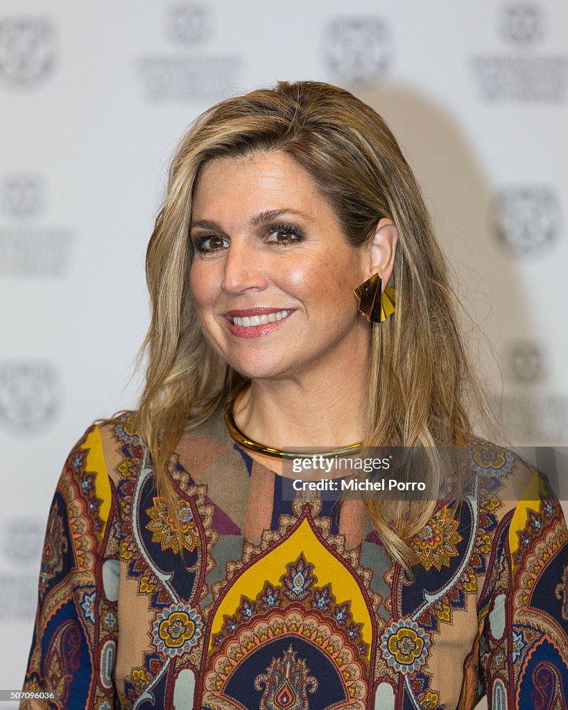 Queen Maxima Of The Netherlands Attends Opening Rotterdam International Film Festival