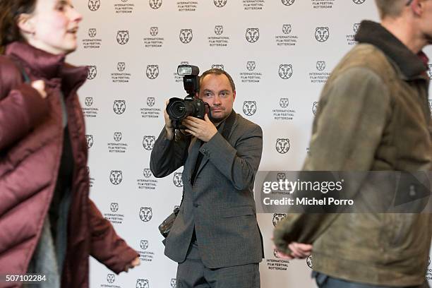 Bas Czerwinski attends the opening of the Rotterdam International Film Festival on January 27, 2016 in Rotterdam, Netherlands.