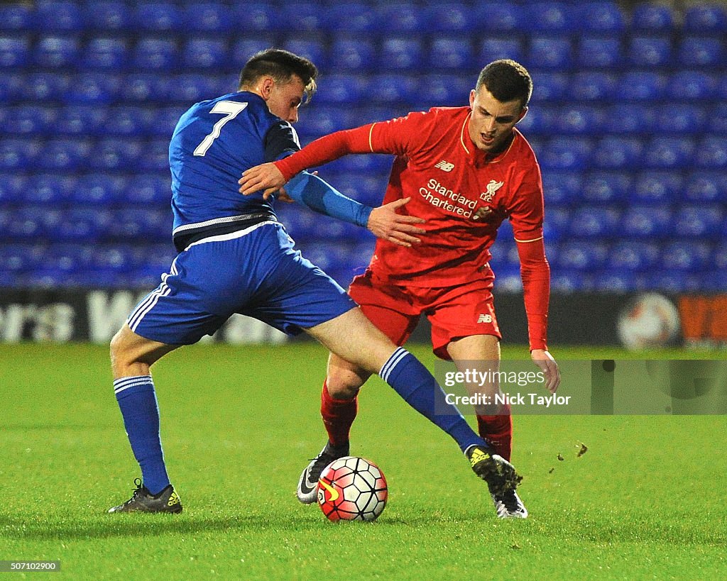 Liverpool v Cardiff City: FA Youth Cup