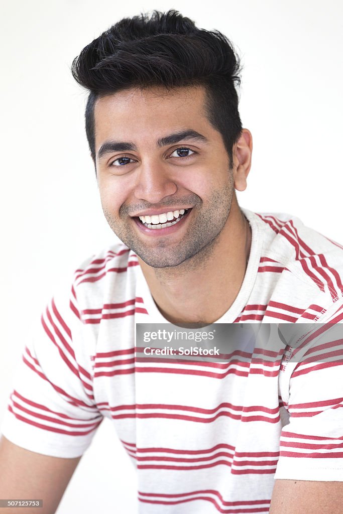 Portrait of Young Asian Man