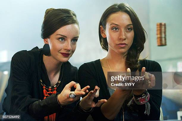 Consequences of Advanced Spellcasting" Episode 103 -- Pictured: Kacey Rohl as Marina, Stella Maeve as Julia --