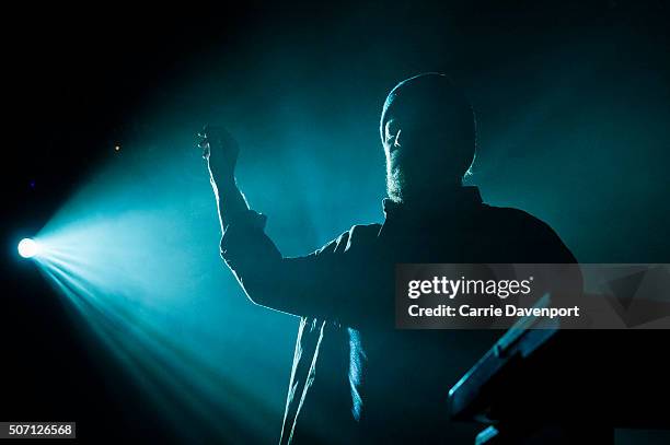 John Grant performs onstage at Mandela Hall on January 27, 2016 in Belfast, Northern Ireland.