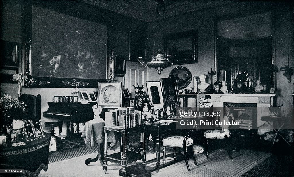 The Queen's Private Sitting Room At Osborne