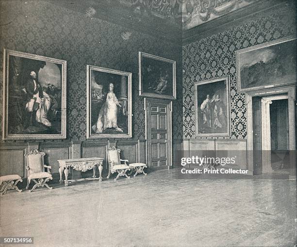 The King's Drawing Room at Kensington Palace', c1899, . Apartment built under the command of King George I , designed by William Kent . The room...