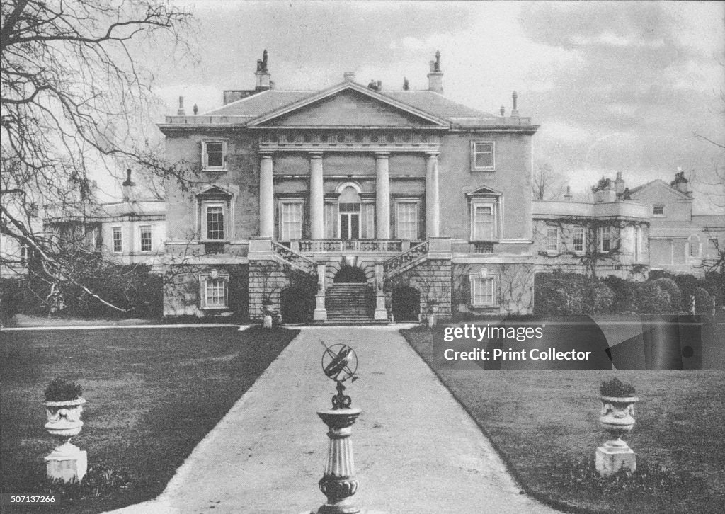 White Lodge, the home of Queen Mary before her marriage, and the birthplace of Edward VIII, 1936