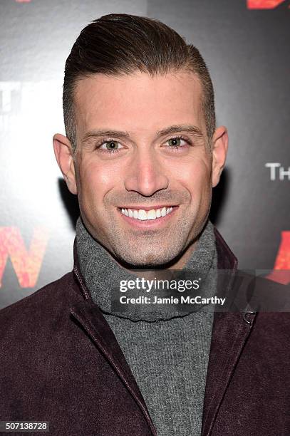 Omar Sharif Jr. Attends the New York premiere of "Jane Got A Gun" hosted by The Weinstein Company with the Cinema Society and Serpent's Bite at The...