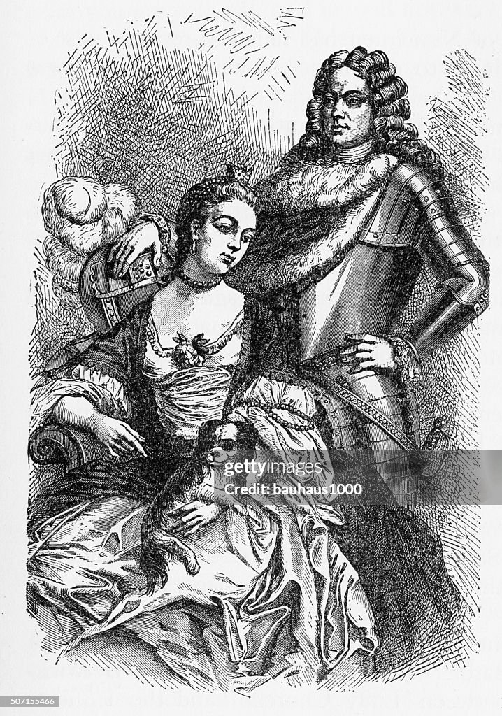 John, Duke of Marlborough, 1650-1722, Engraving