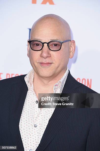 Actor Evan Handler attends the premiere of "FX's "American Crime Story - The People V. O.J. Simpson" at Westwood Village Theatre on January 27, 2016...