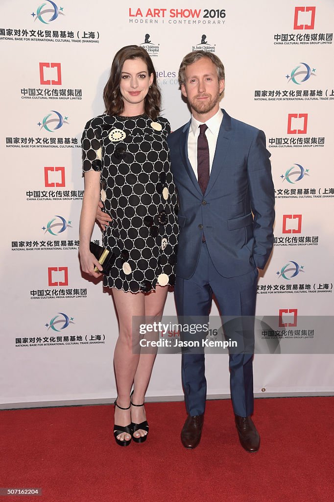 LA Art Show And Los Angeles Fine Art Show's 2016 Opening Night Premiere Party Benefiting St. Jude Children's Research Hospital - Arrivals