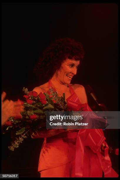 Chita Rivera during curtain call.