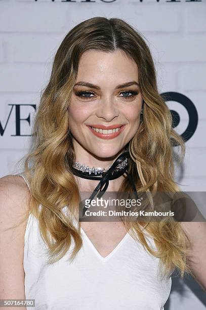 Jaime King attends Who What Wear x Target launch party at ArtBeam on January 27, 2016 in New York City.