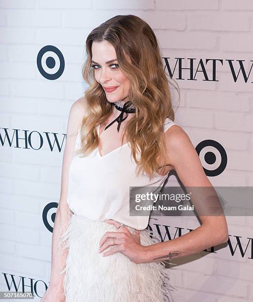 Actress Jaime King attends Target x Who What Wear launch party at ArtBeam on January 27, 2016 in New York City.