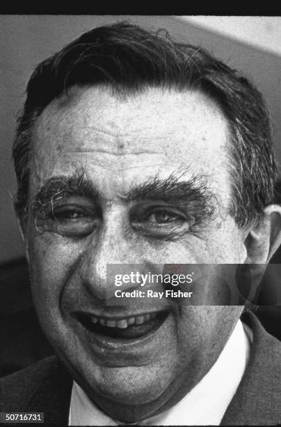 Bomb developer Edward Teller during a lecture at the University of Miami.