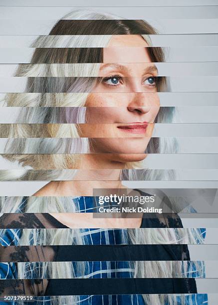 cut up 24 - compuesto digital fotografías e imágenes de stock