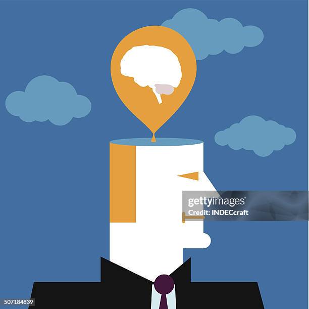 mind blowing - mind blown stock illustrations