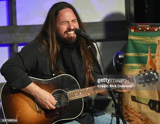 Paul Jackson of Blackberry Smoke performs in Liberty Hall at The Factory on January 27, 2016 in Franklin, Tennessee.