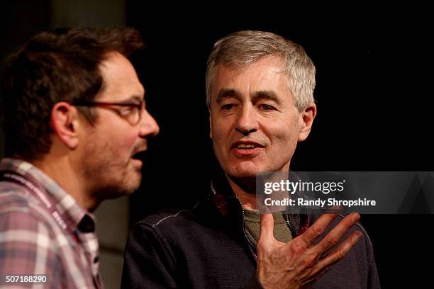 David Courier and director Steve James attend the premiere screening event for Amazon Original Series "The New Yorker Presents" at Sundance Film...