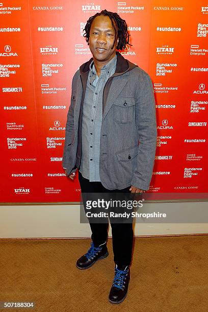 Director Roger Ross Williams attends the premiere screening event for Amazon Original Series "The New Yorker Presents" at Sundance Film Festival at...