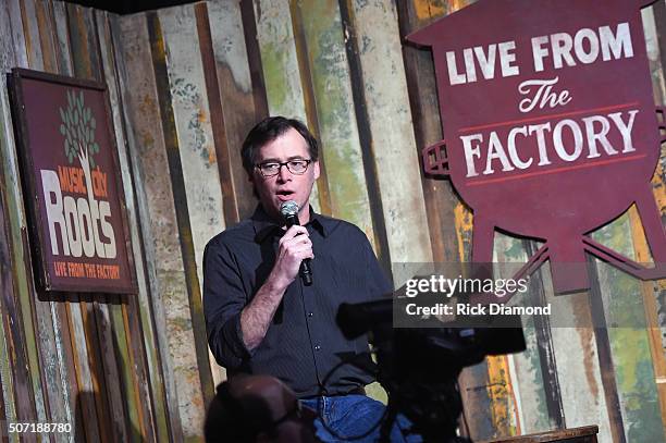 Guy Craig Havighurst during Music City Roots in Liberty Hall at The Factory on January 27, 2016 in Franklin, Tennessee.