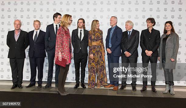 Anders Baasmo, Pal Sverre Hagen, Reinout Scholten van Aschat, Janneke Staarink, Queen Maxima of The Netherlands wearing an Etro jumpsuit, Bero Beyer,...