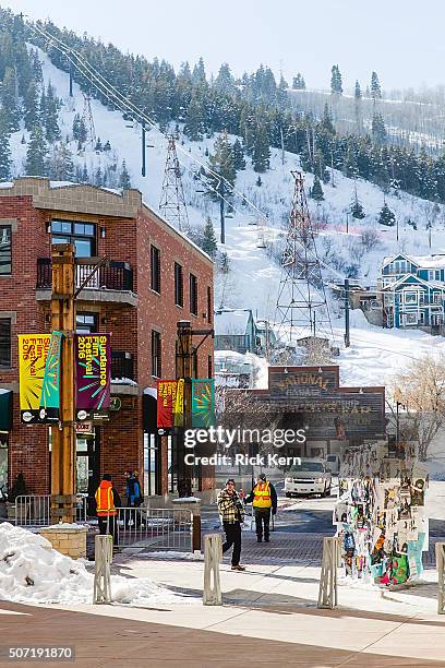 General view of atmosphere during the 2016 Sundance Film Festival on January 27, 2016 in Park City, Utah.