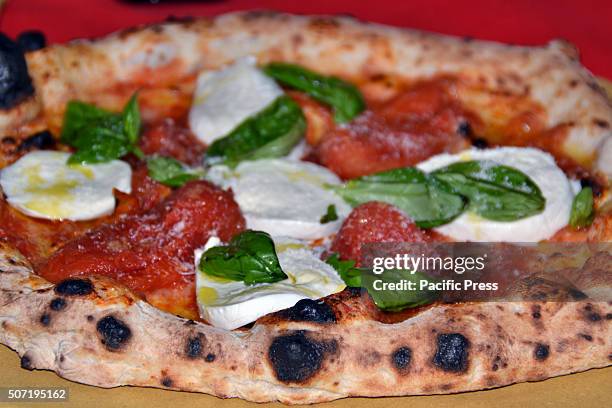 Pizza Margherita Verace Di Francesco Gallifuoco: Tomato, Mozzarella.