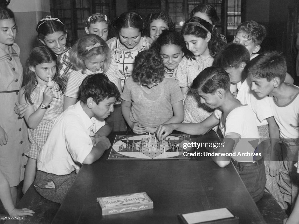 Children Playing Game