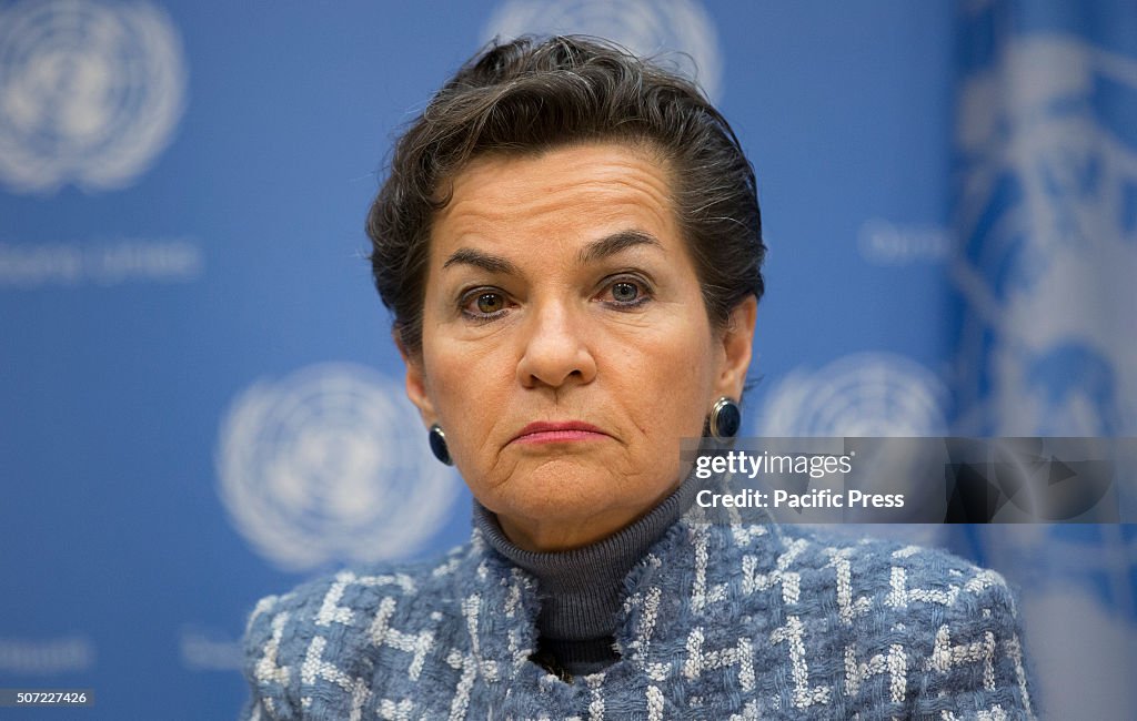 Christiana Figueres, Executive Secretary, United Nations...