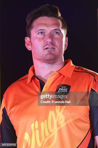 Graeme Smith of Virgo Super Kings attends the Opening Ceremony for the Oxigen Masters Champions League 2016 on January 28, 2016 in Dubai, United Arab...