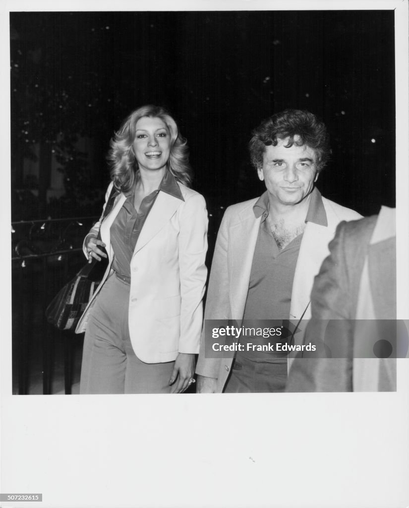 Peter Falk And Shera Danesa