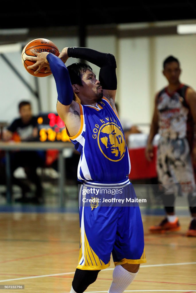 Manny Pacquiao Training Session
