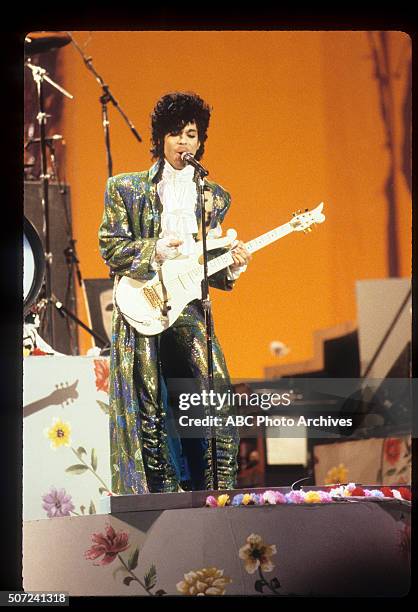Show Coverage - Airdate: January 28, 1985. PRINCE
