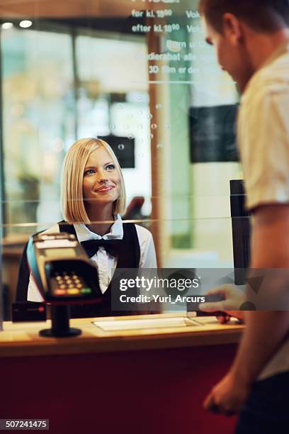tickets for two? - ticket counter stock pictures, royalty-free photos & images