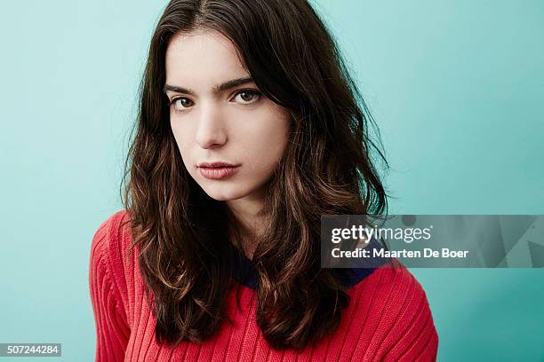 Dylan Gelula of 'First Girl I Loved' poses for a portrait at the 2016 Sundance Film Festival Getty Images Portrait Studio Hosted By Eddie Bauer At...