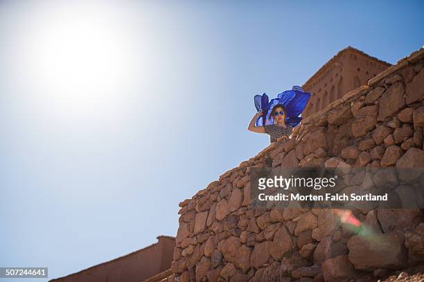 ait ben haddou - casbah stock pictures, royalty-free photos & images