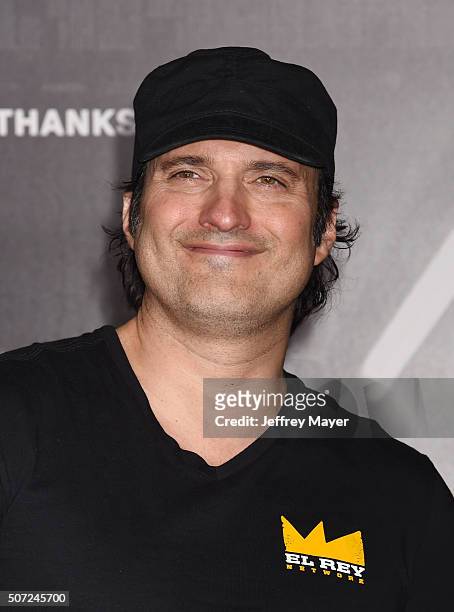 Director Robert Rodriguez arrives at the premiere of Warner Bros. Pictures' 'Creed' at Regency Village Theatre on November 19, 2015 in Westwood,...