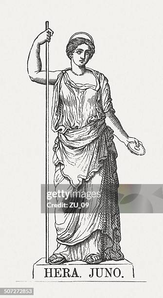 hera - goddess stock-grafiken, -clipart, -cartoons und -symbole