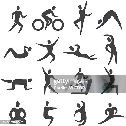 Fitness Posture Icons - Acme Series Fitness Posture Icons - Acme Series