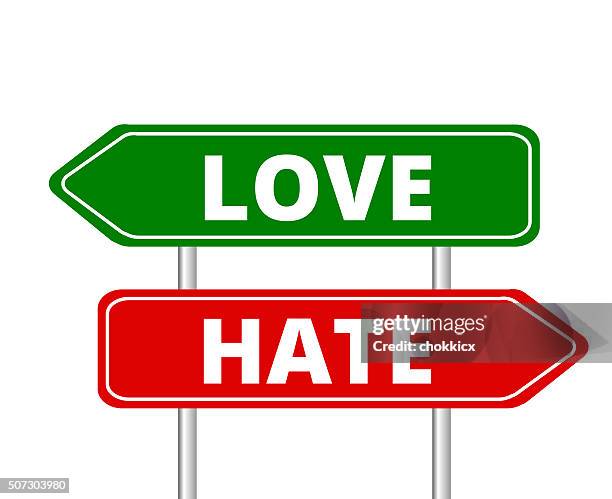 love vs hate - 恨 幅插畫檔、美工圖案、卡通及圖標