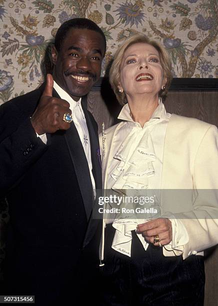 Glynn Turman and Barbara Bain attend First Annual Minority Motion Picture Awards on September 10, 1993 at the Wiltern Theater in Los Angeles,...