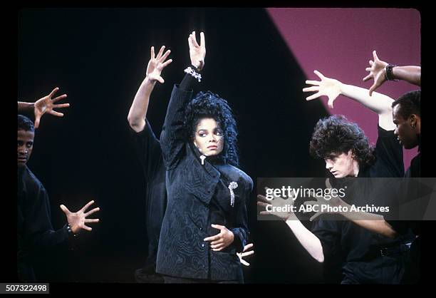 Show Coverage - Airdate: January 26, 1987. JANET JACKSON