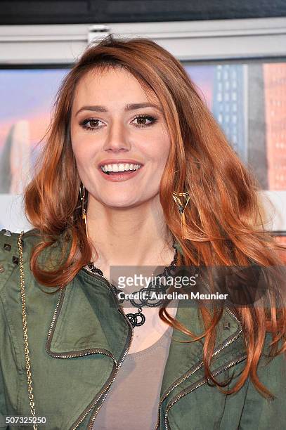 Andy Raconte attends the "Zootopie" Paris premiere at Gaumont Champs Elysees on January 28, 2016 in Paris, France.